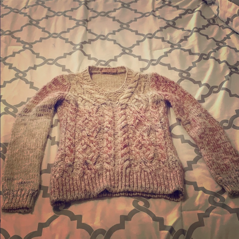 Plush sweater.